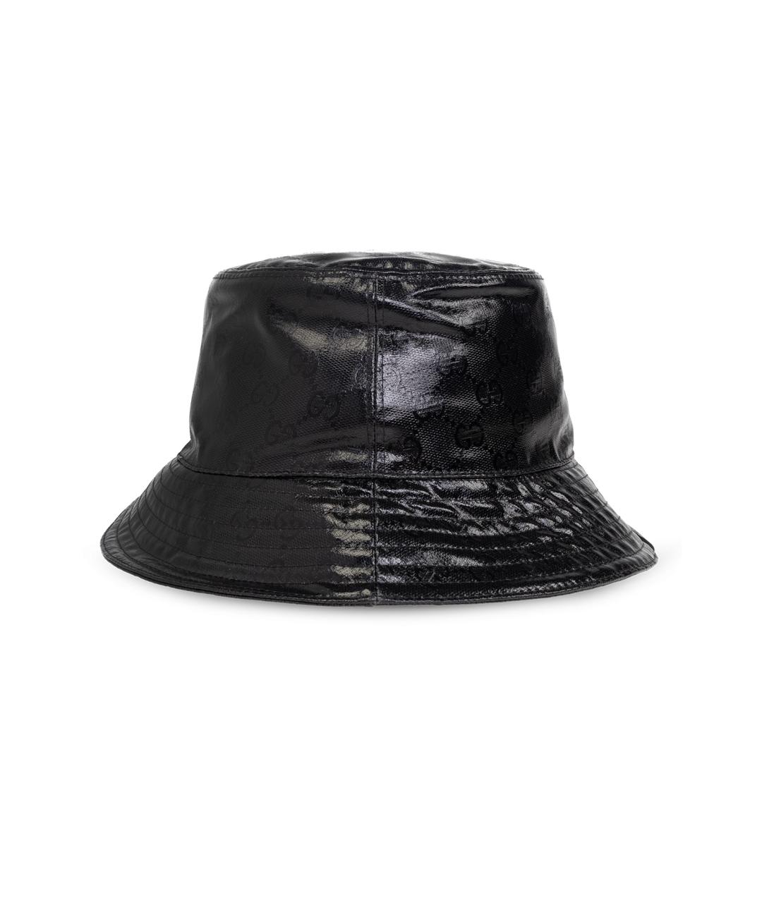 GUCCI Черная хлопковая панама, фото 3