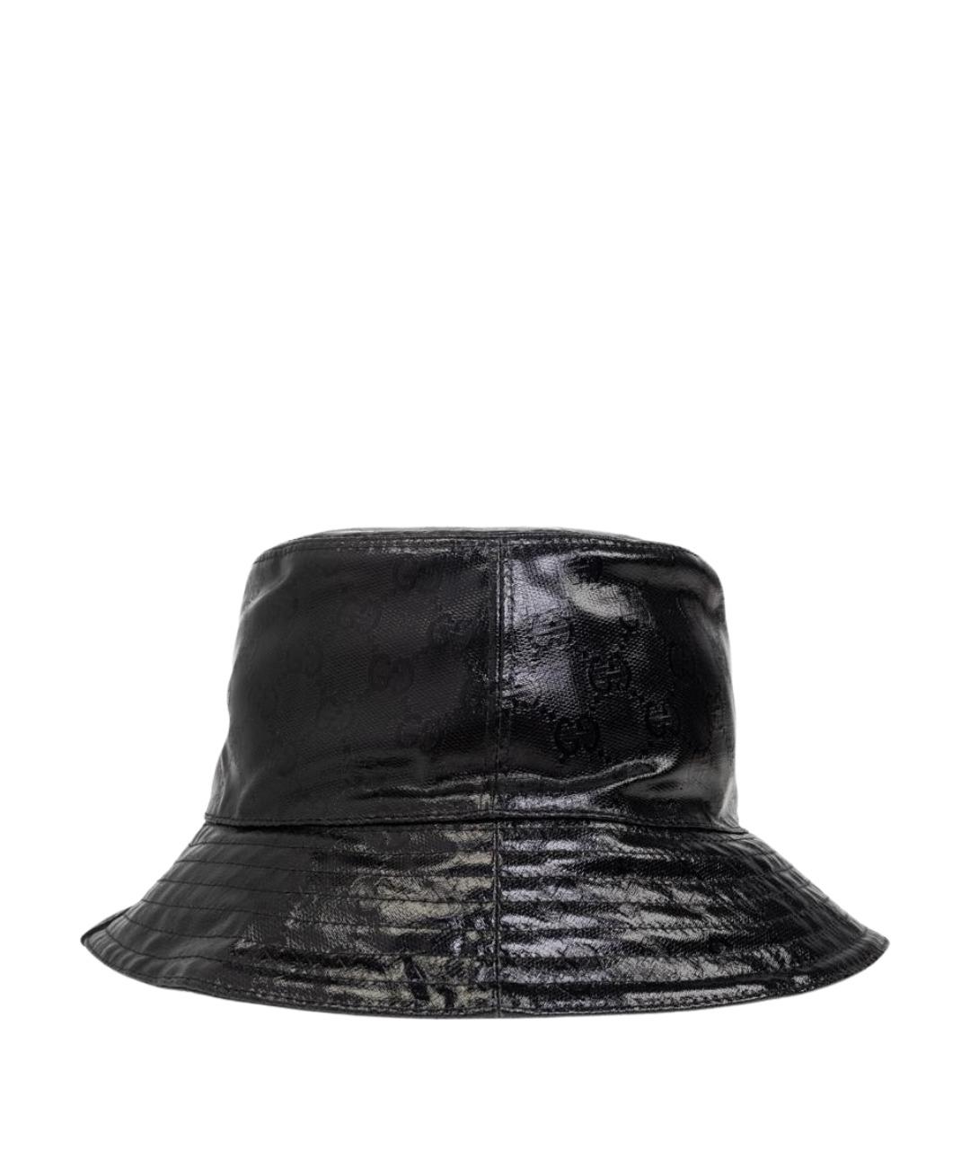 GUCCI Черная хлопковая панама, фото 1