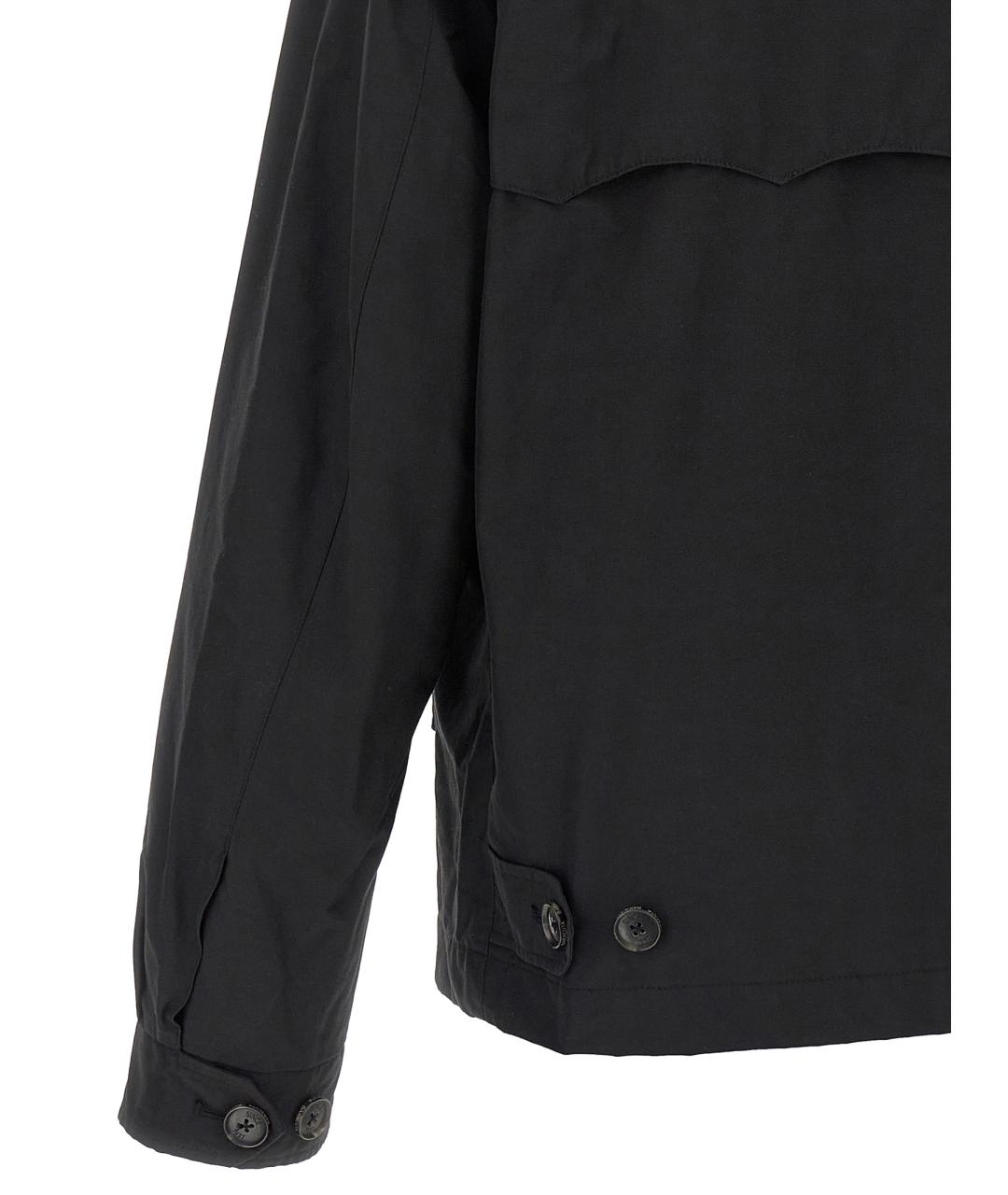 BARACUTA Черная синтетическая куртка, фото 4