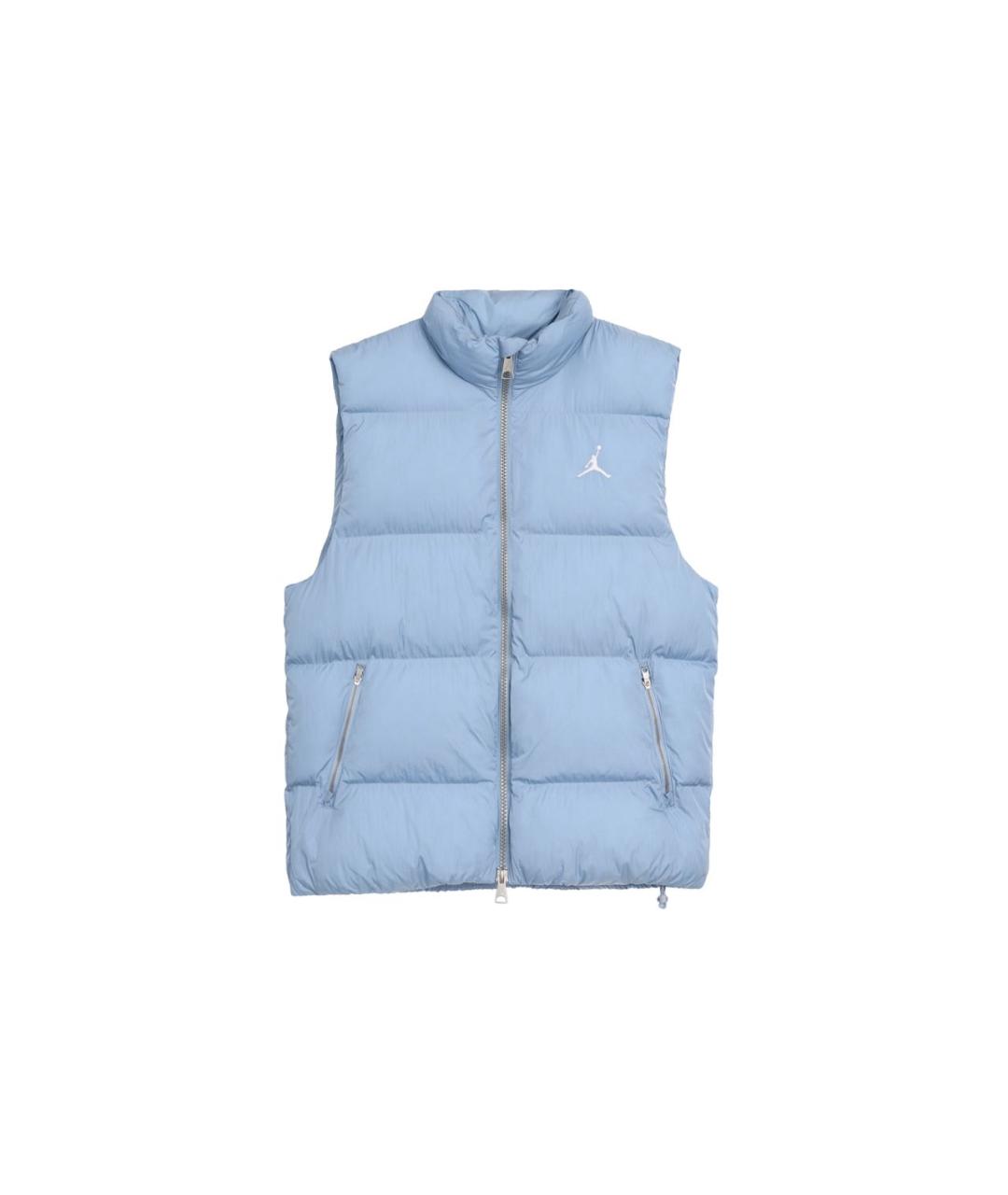 JORDAN Голубой полиэстеровый жилет, фото 5