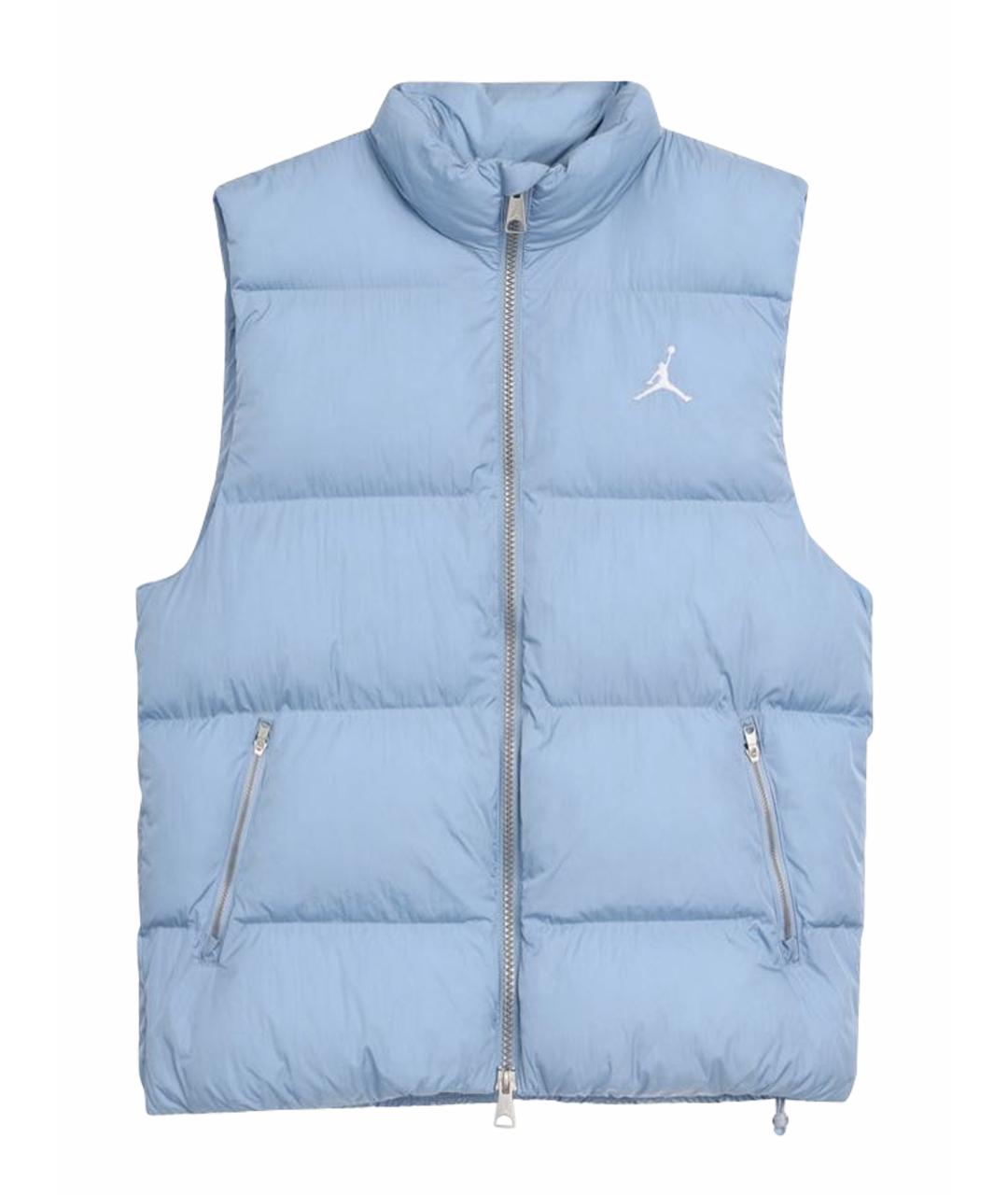 JORDAN Голубой полиэстеровый жилет, фото 1