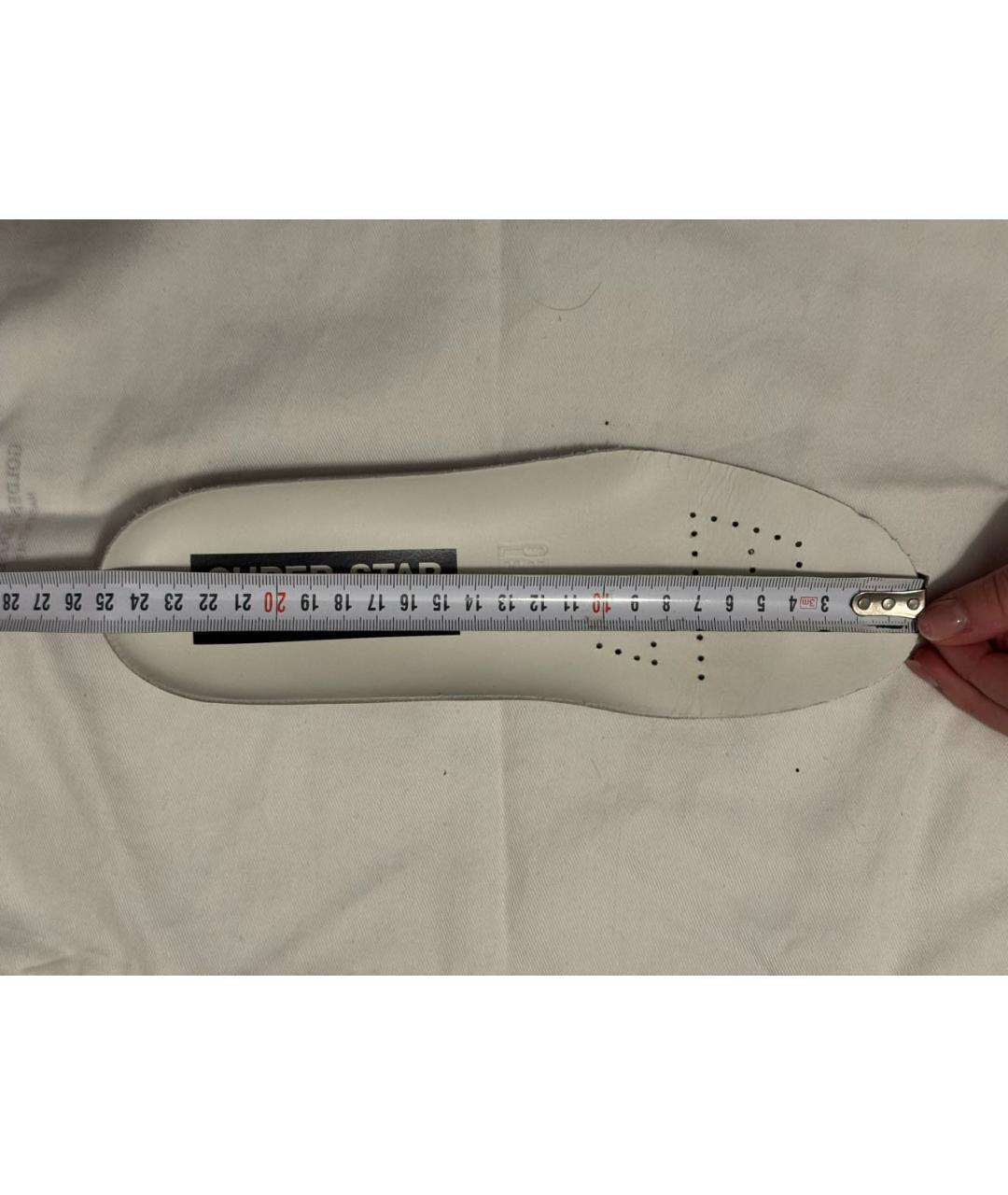 GOLDEN GOOSE DELUXE BRAND Белые кожаные кеды, фото 8