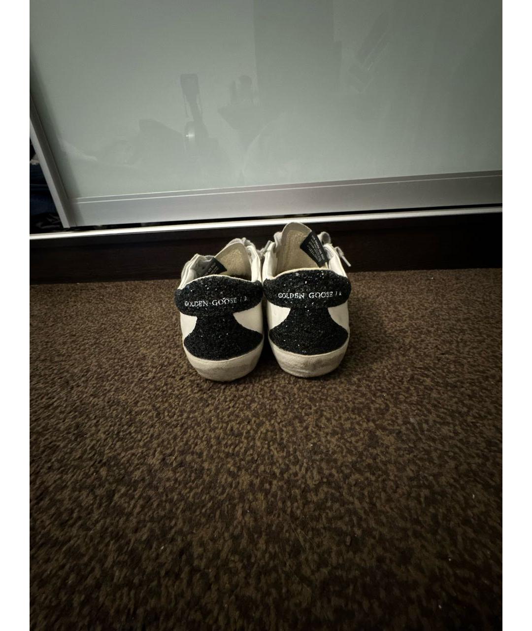 GOLDEN GOOSE DELUXE BRAND Белые кожаные кеды, фото 4