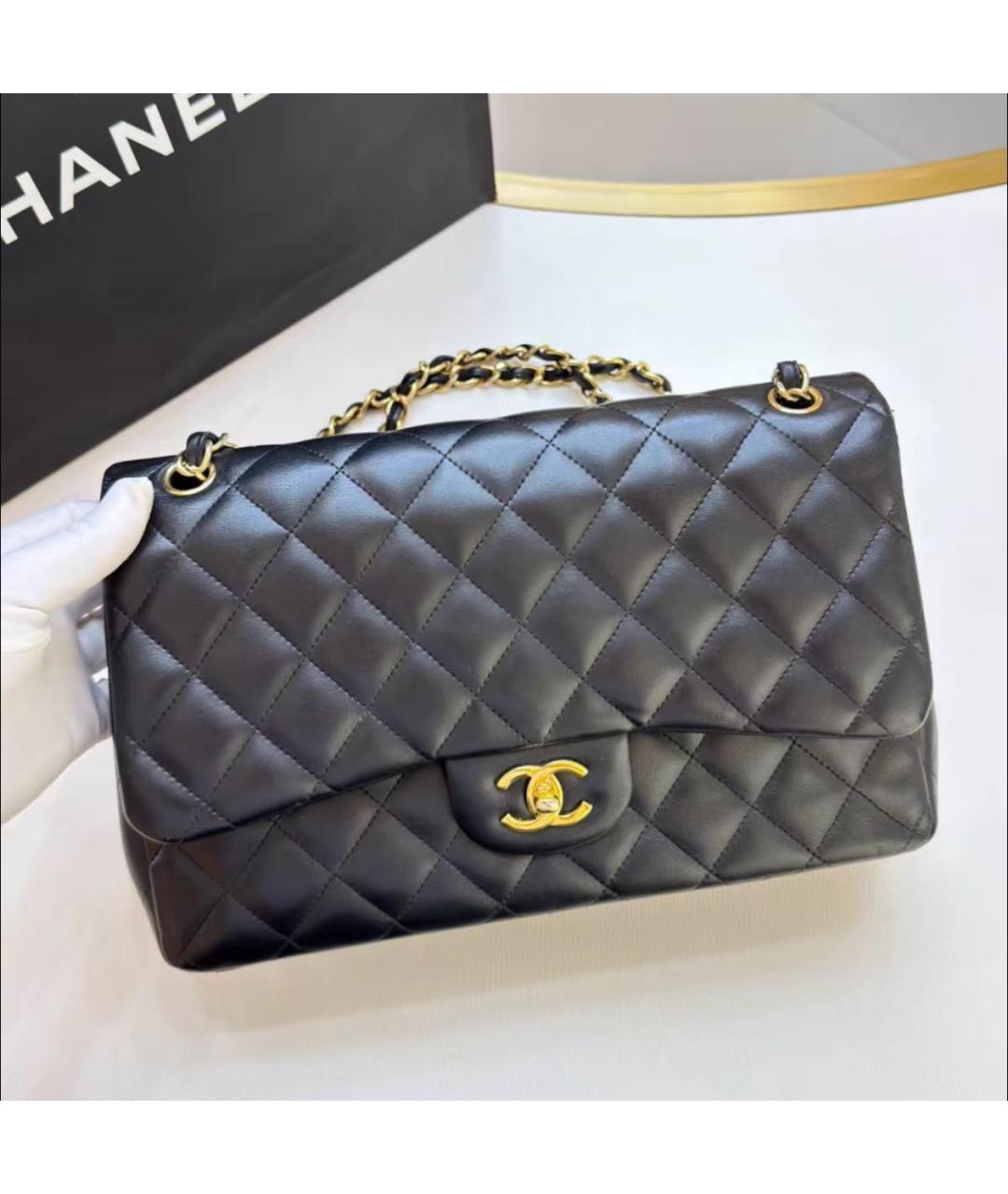 CHANEL Кожаная сумка через плечо, фото 4