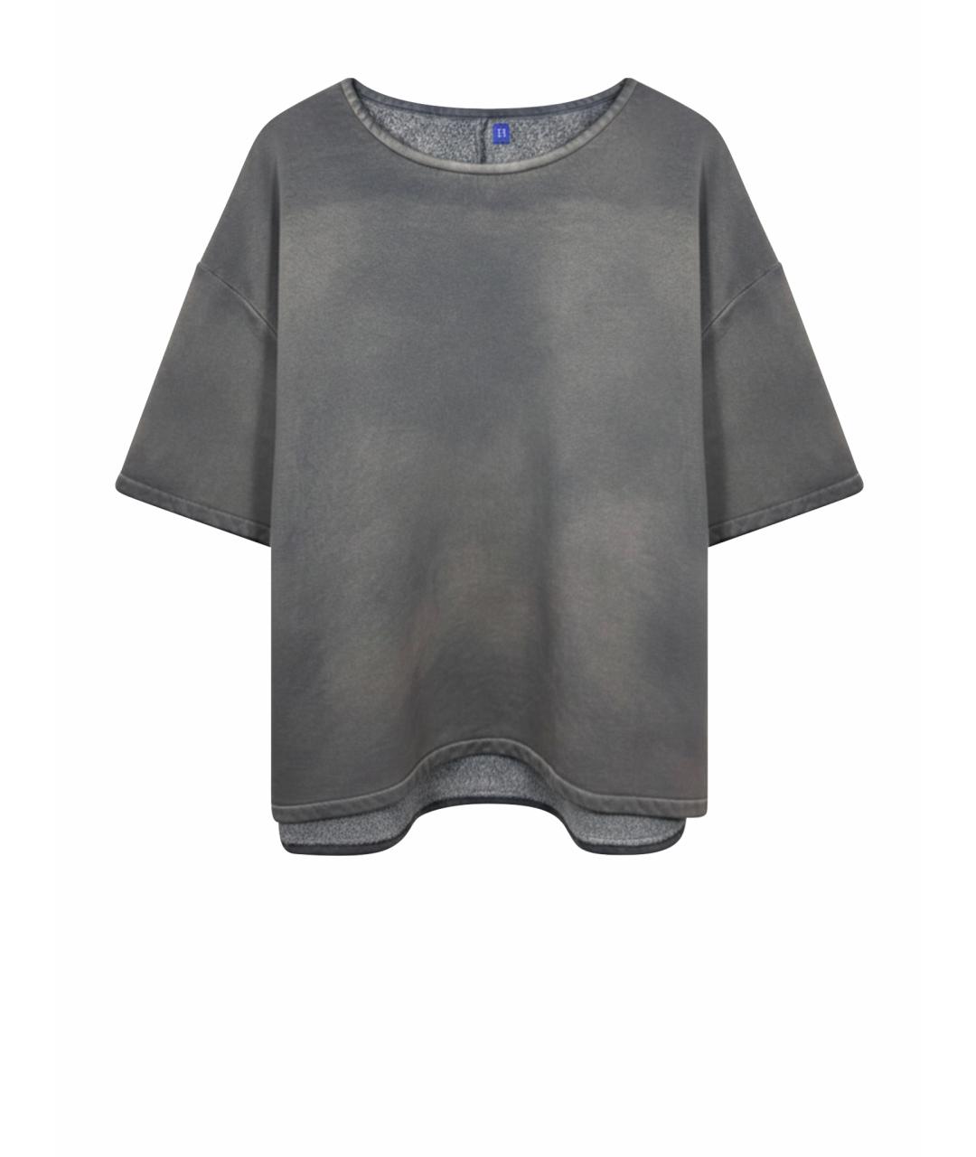 YEEZY Серый хлопковый джемпер / свитер, фото 1