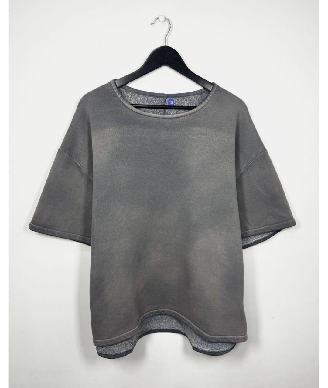 YEEZY Серый хлопковый джемпер / свитер, фото 7