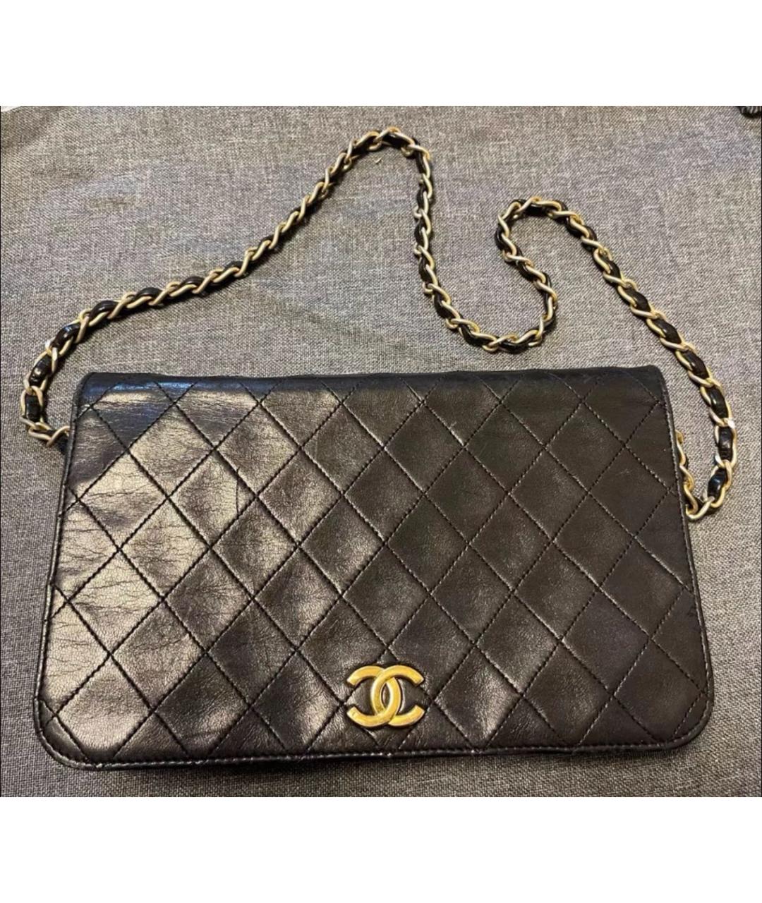 CHANEL Кожаная сумка через плечо, фото 5