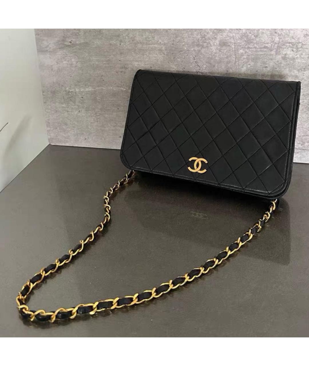 CHANEL Кожаная сумка через плечо, фото 2