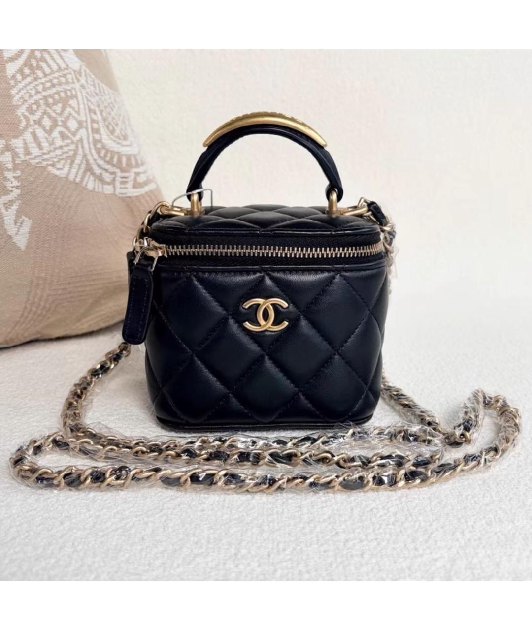 CHANEL Кожаная сумка через плечо, фото 4