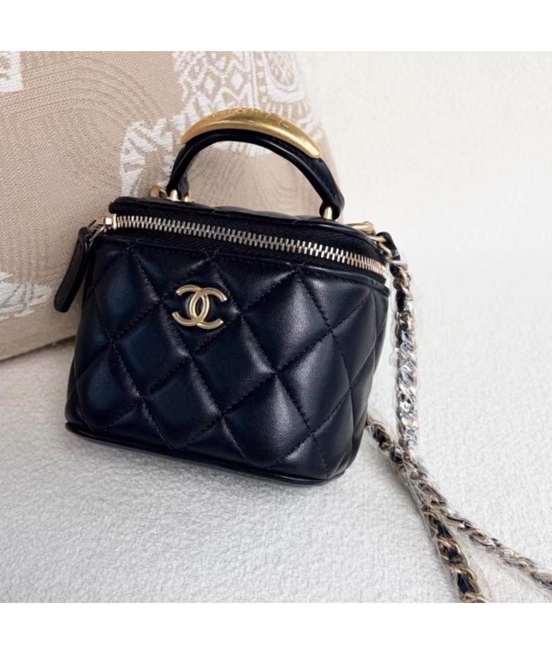 CHANEL Кожаная сумка через плечо, фото 3