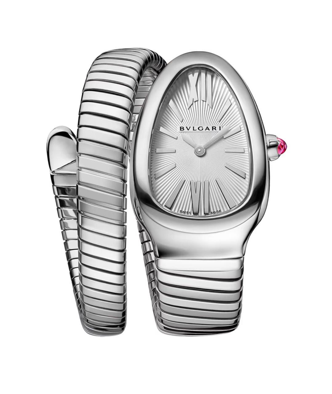 BVLGARI Серебряные часы, фото 1