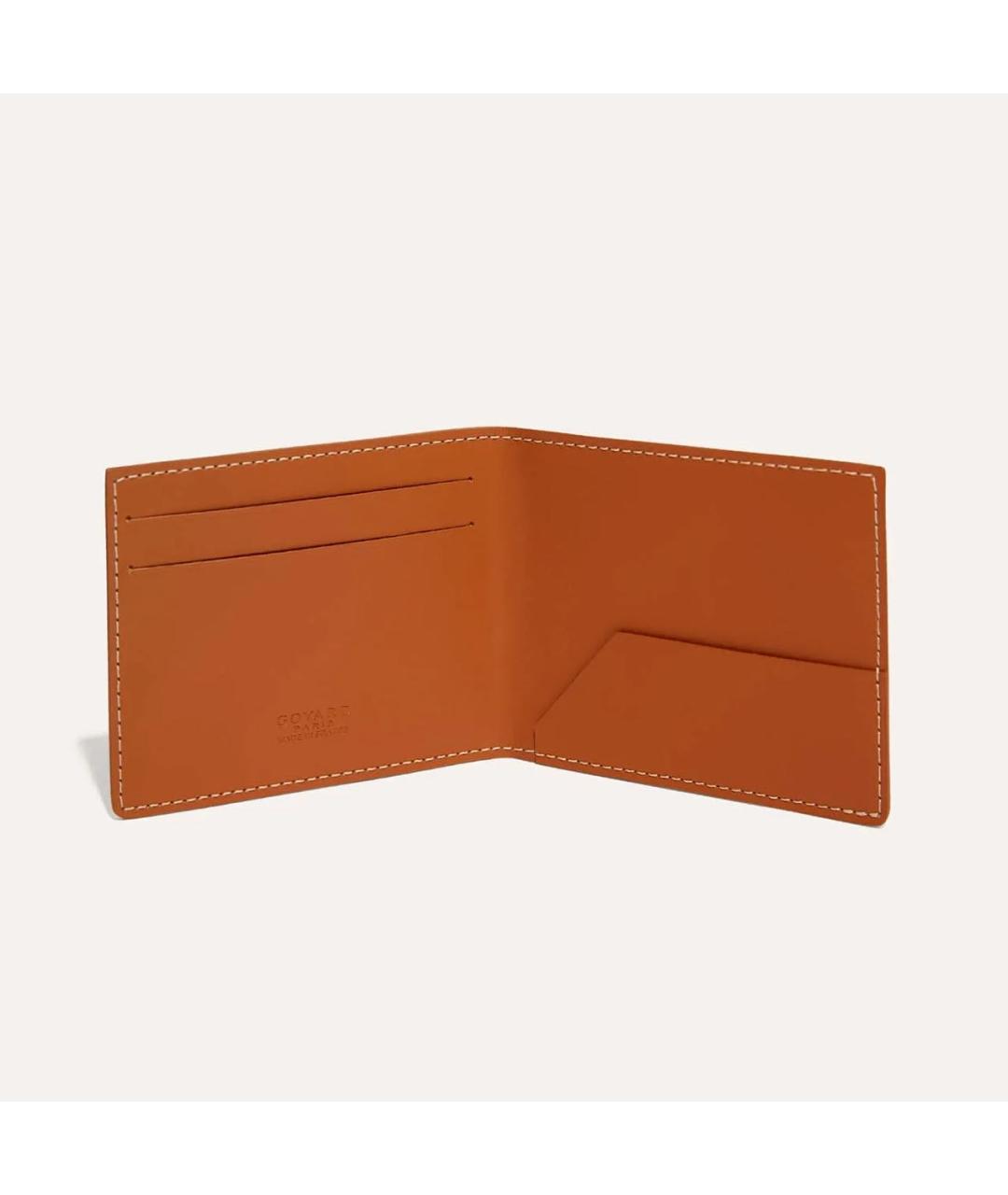 GOYARD Коричневый кошелек, фото 2