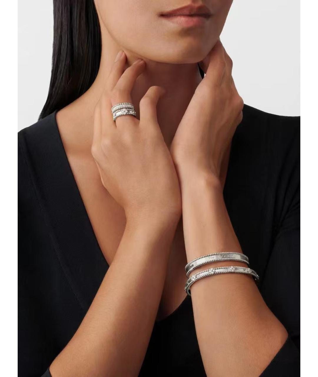 VAN CLEEF & ARPELS Серебряное кольцо из белого золота, фото 4