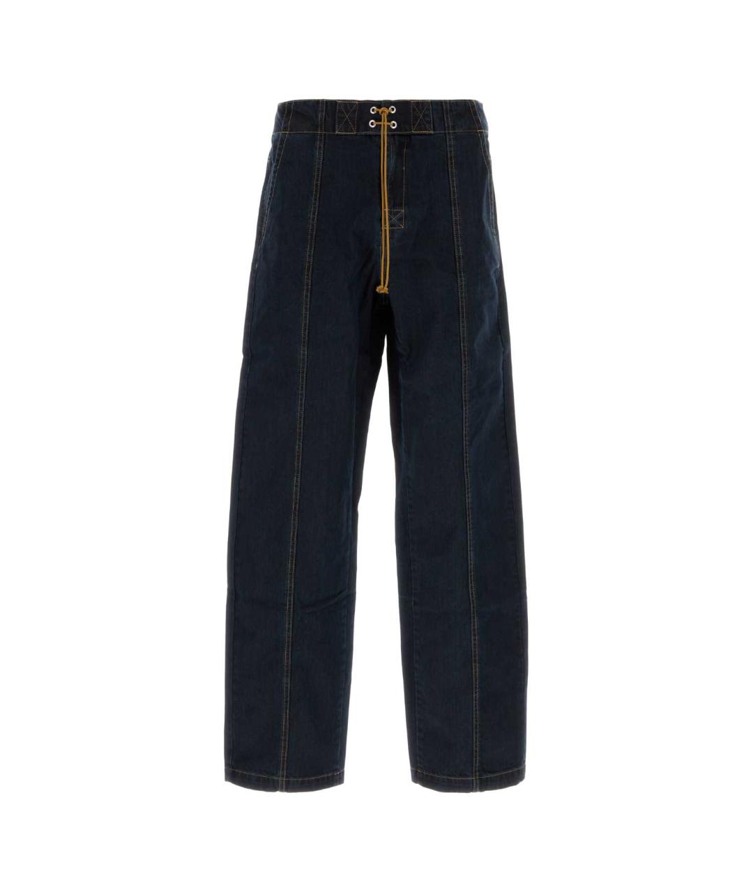 GIMAGUAS Синие хлопковые повседневные брюки, фото 1