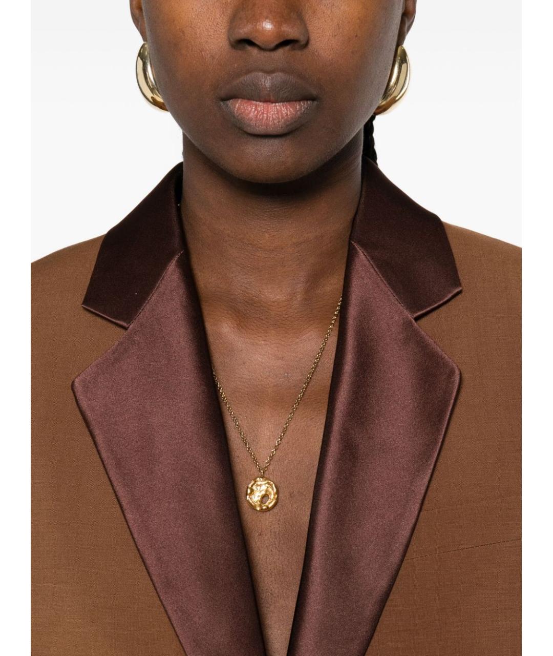 FENDI Коричневый шерстяной жакет/пиджак, фото 2