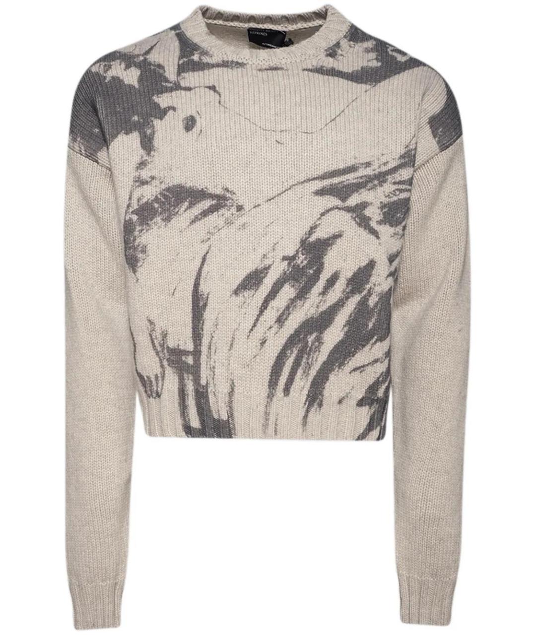 Enfants Riches Déprimés Бежевый шерстяной джемпер / свитер, фото 1