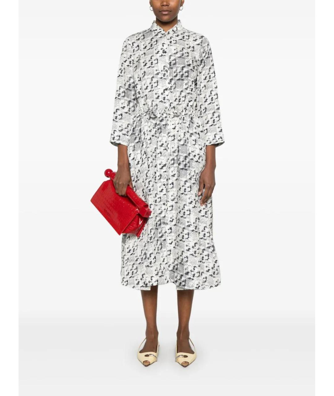 TORY BURCH Мульти вискозное повседневное платье, фото 2