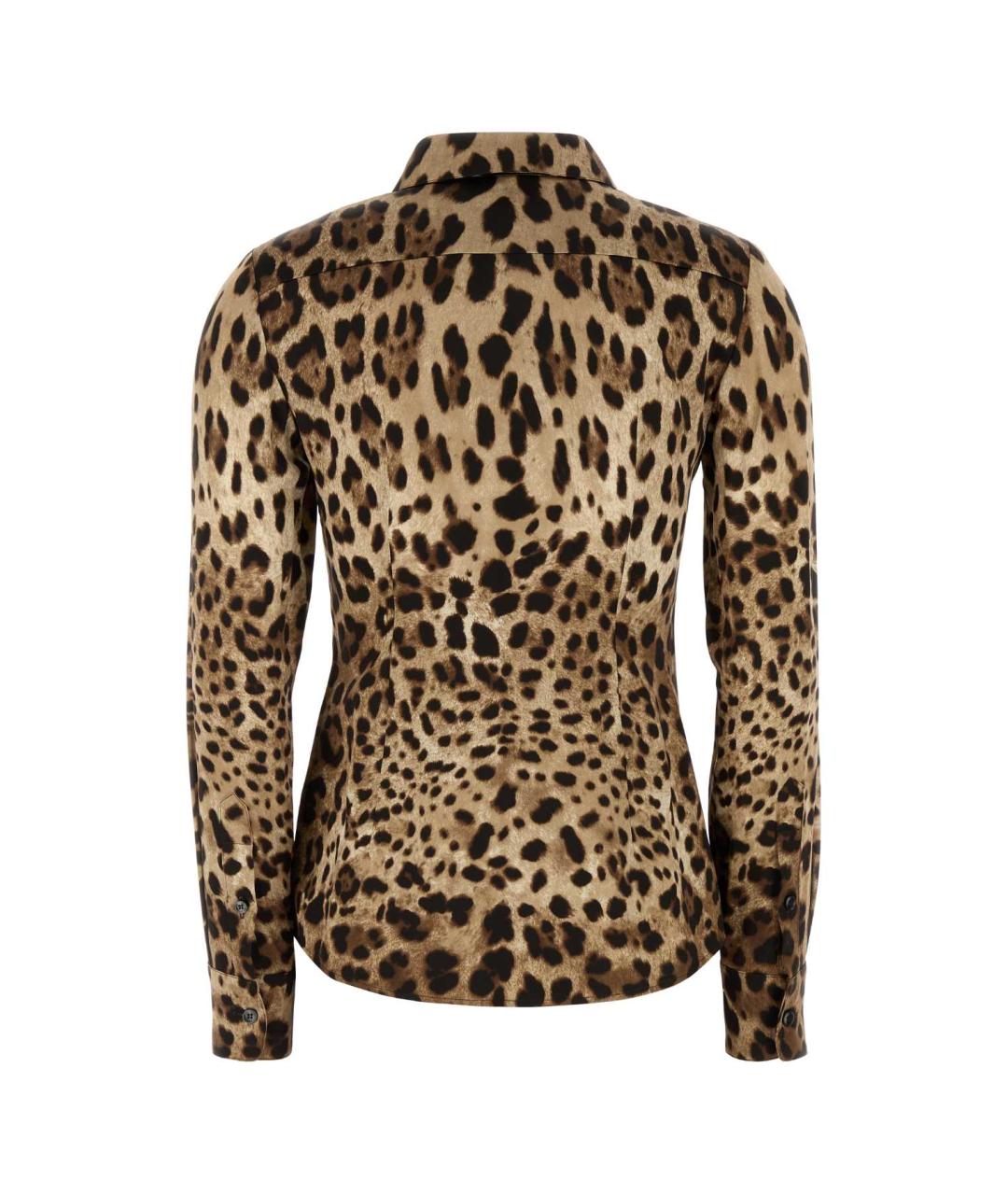 DOLCE&GABBANA Мульти шелковая рубашка, фото 2