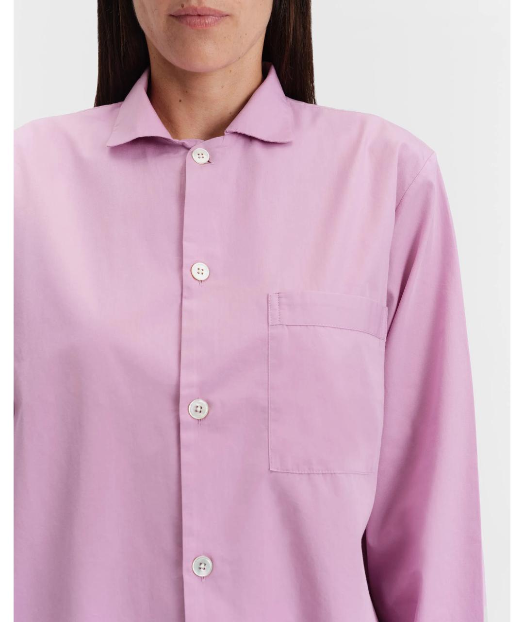 TEKLA Розовая хлопковая рубашка, фото 3