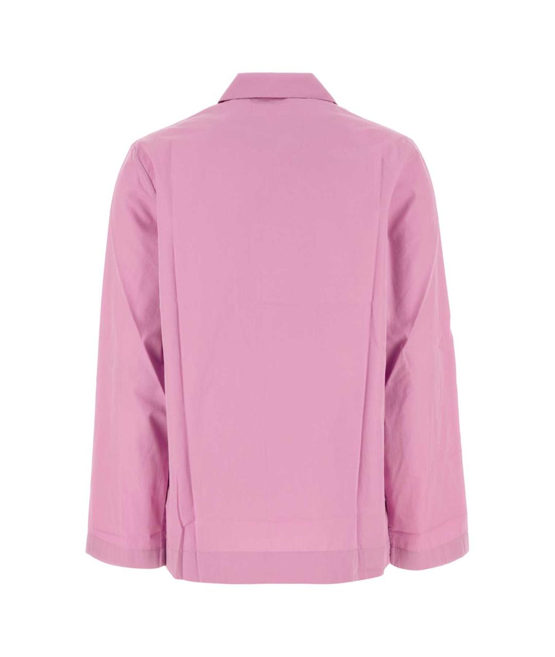 TEKLA Розовая хлопковая рубашка, фото 2