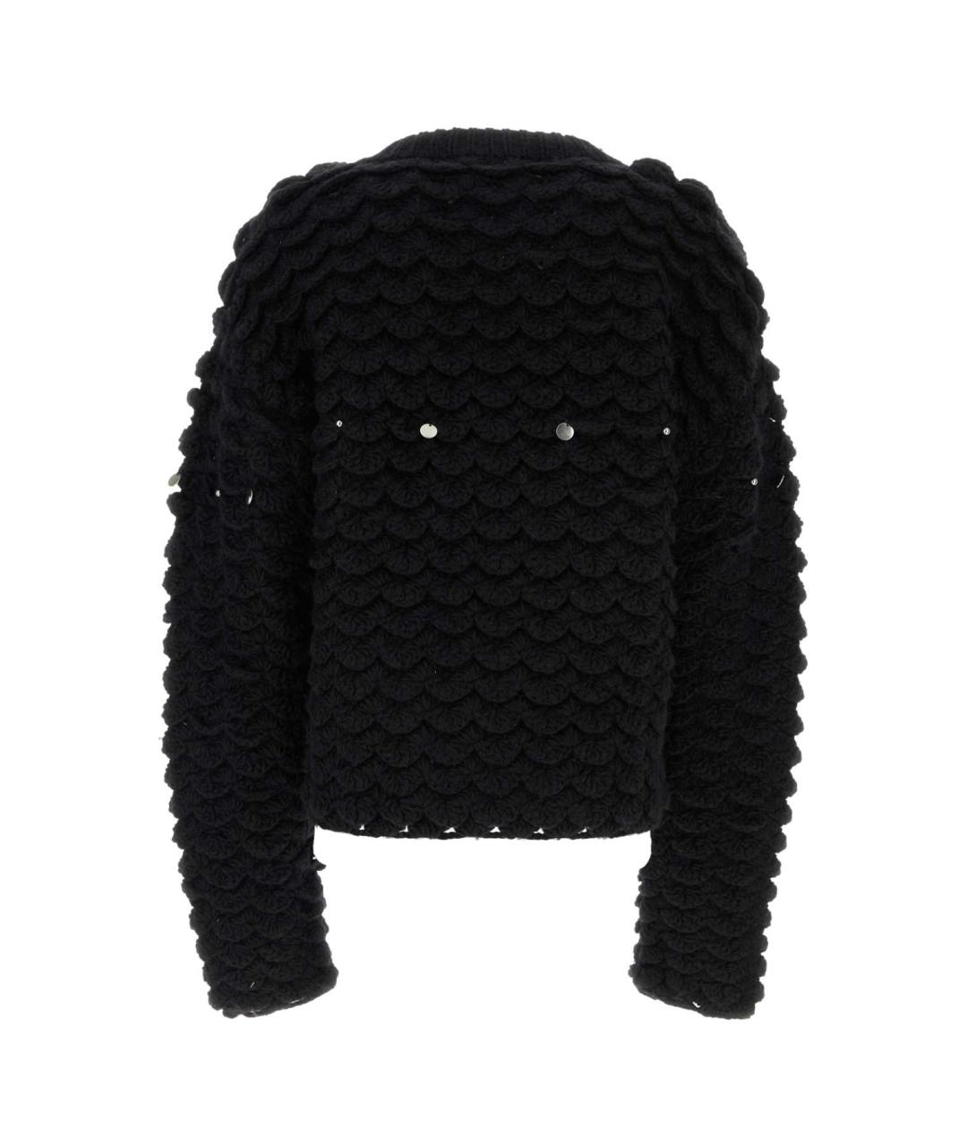 NAMACHEKO Черный шерстяной джемпер / свитер, фото 2