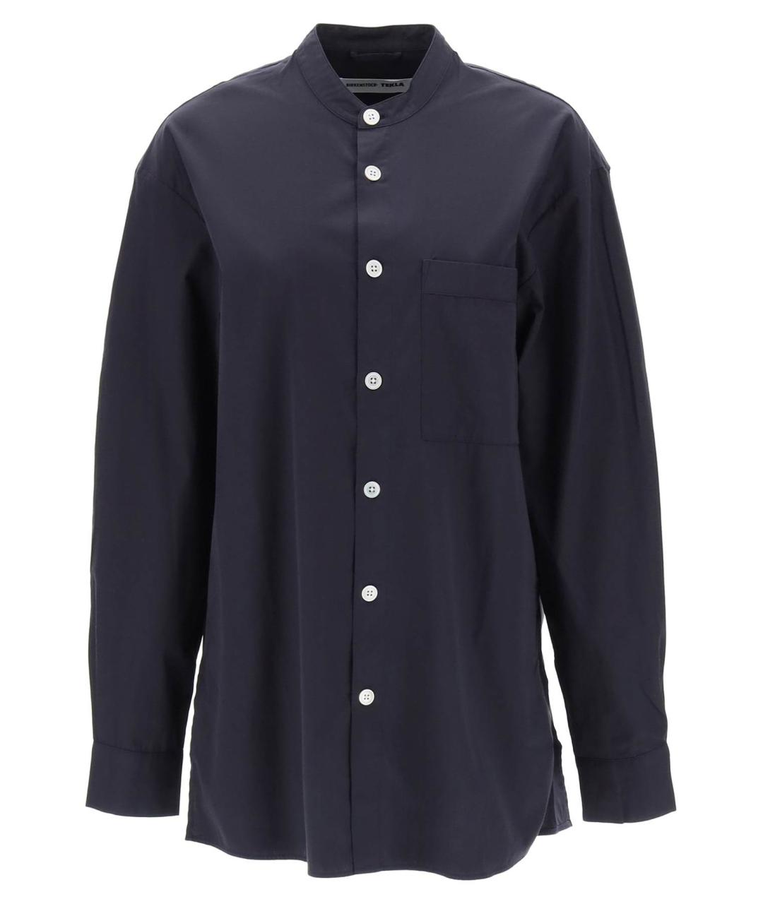 TEKLA Серая хлопковая рубашка, фото 1