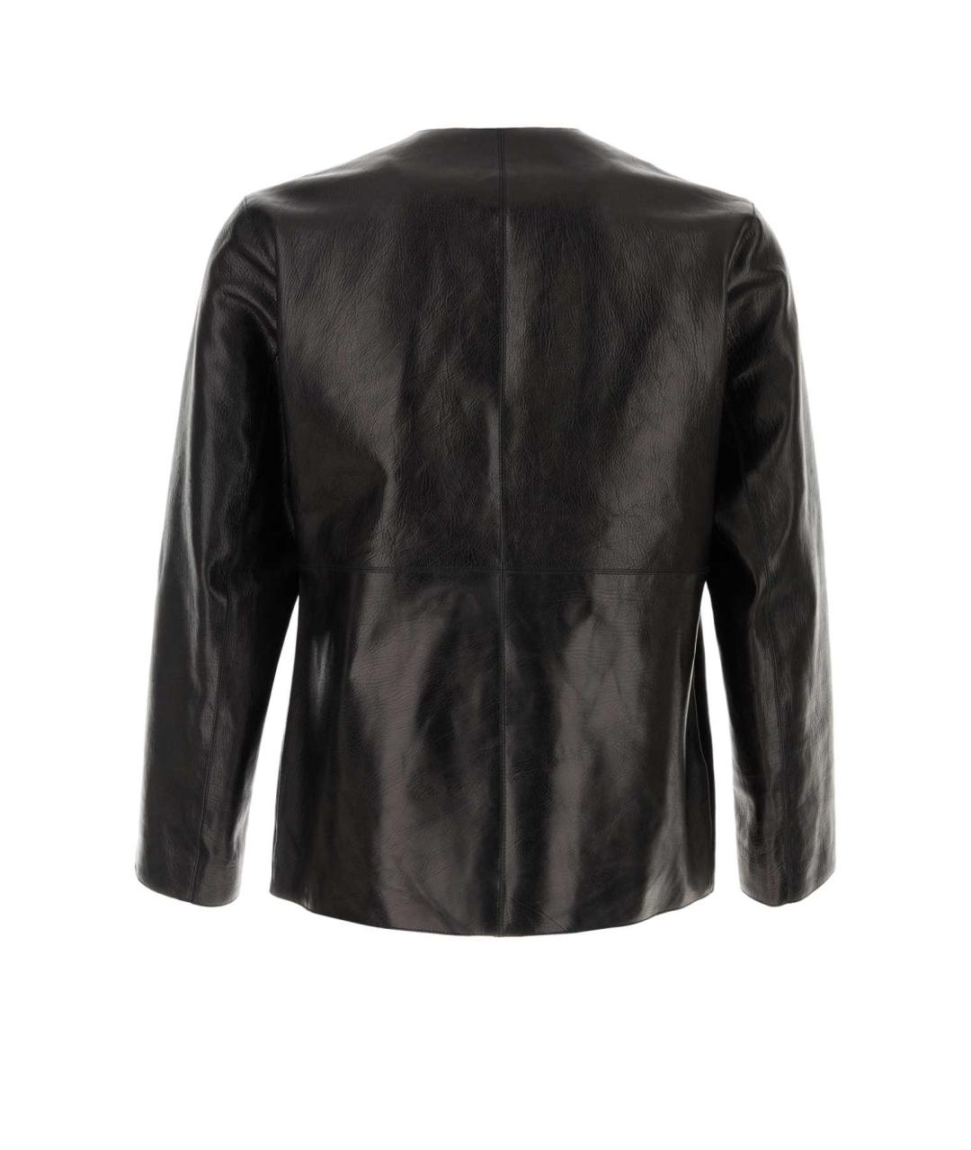 NAMACHEKO Черная кожаная куртка, фото 2