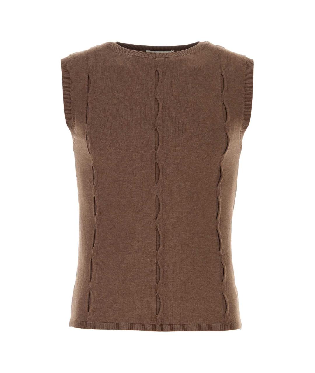 GIMAGUAS Коричневая полиэстеровая жилетка, фото 1