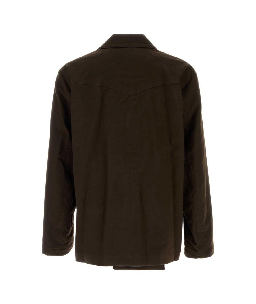 NAMACHEKO Коричневый хлопковый пиджак, фото 2