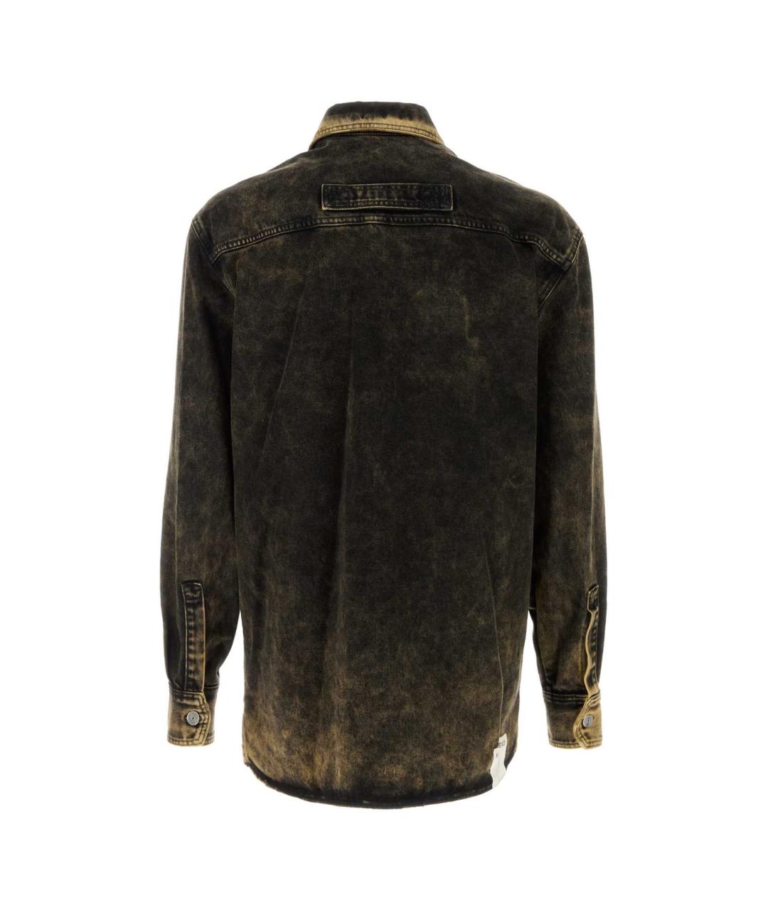 NAMACHEKO Черная хлопковая кэжуал рубашка, фото 2