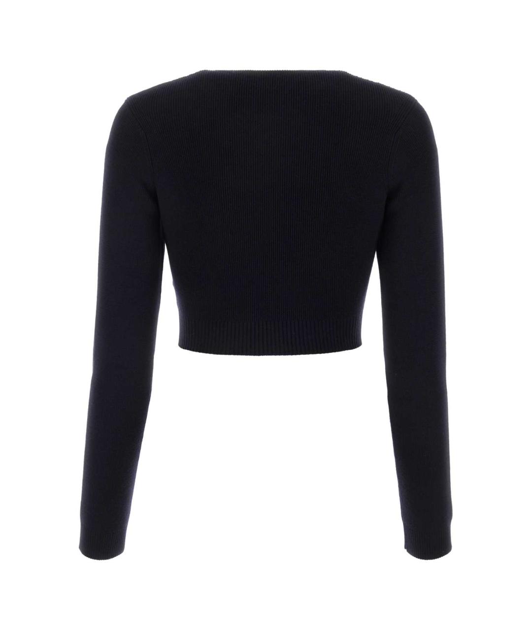 JIL SANDER Синий шерстяной джемпер / свитер, фото 2