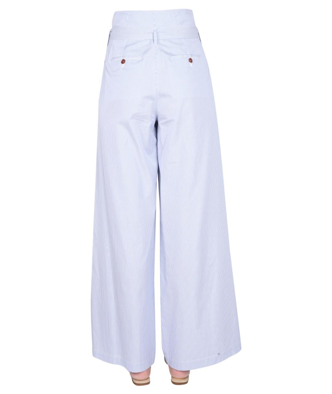 JEJIA Голубые хлопковые брюки широкие, фото 5