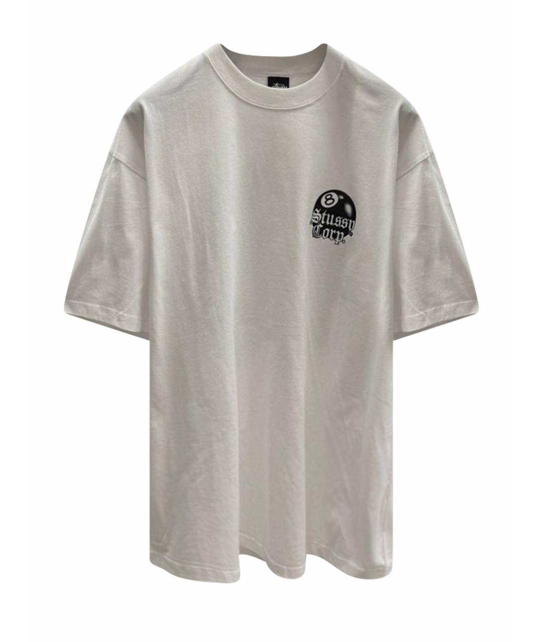 STUSSY Белая хлопковая майка, фото 1