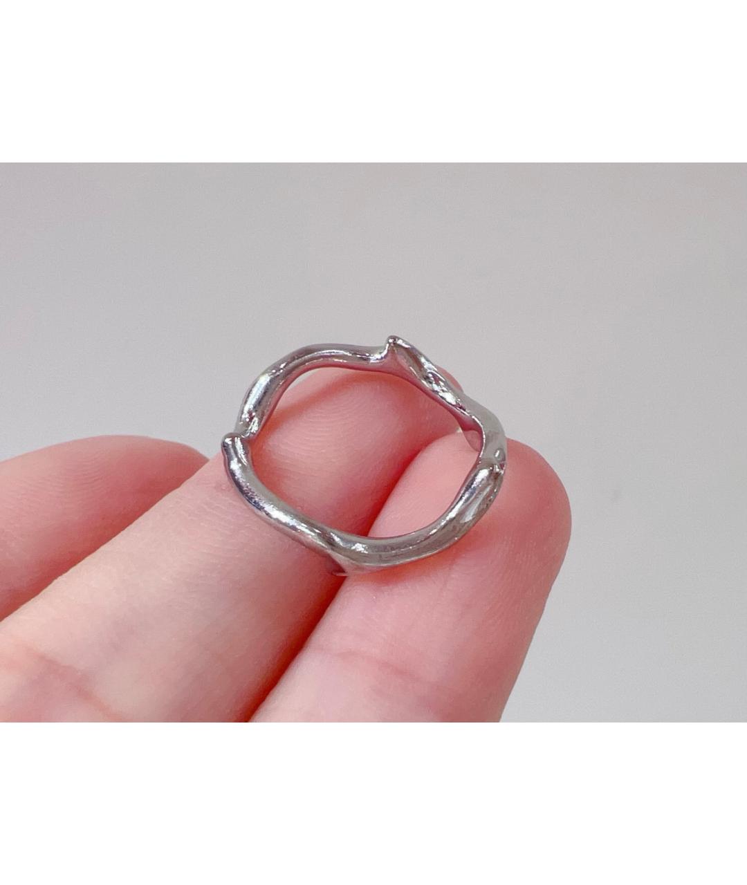 CHRISTIAN DIOR Серебряное кольцо из белого золота, фото 5