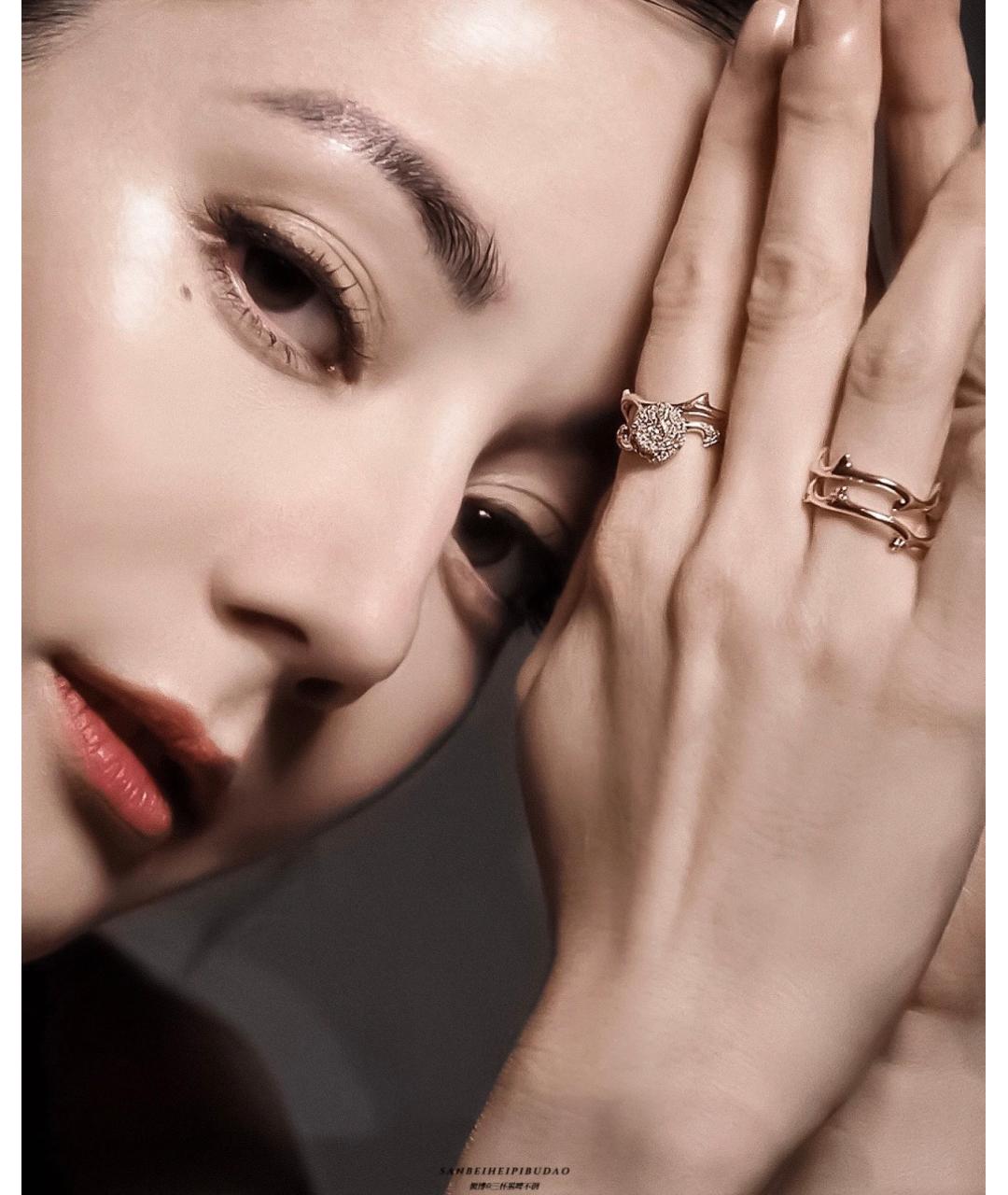 CHRISTIAN DIOR Серебряное кольцо из белого золота, фото 8