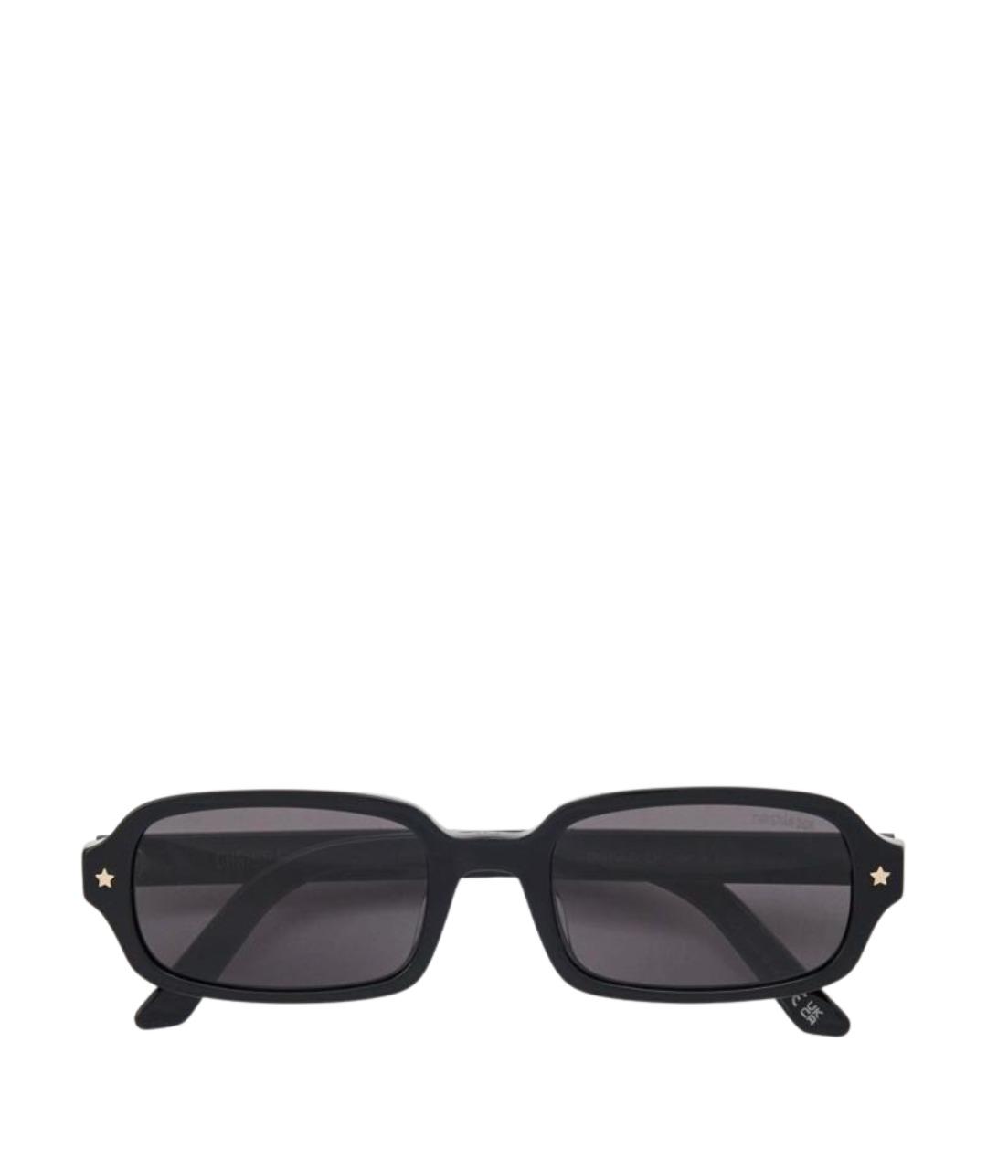 CHRISTIAN DIOR Черные пластиковые солнцезащитные очки, фото 1