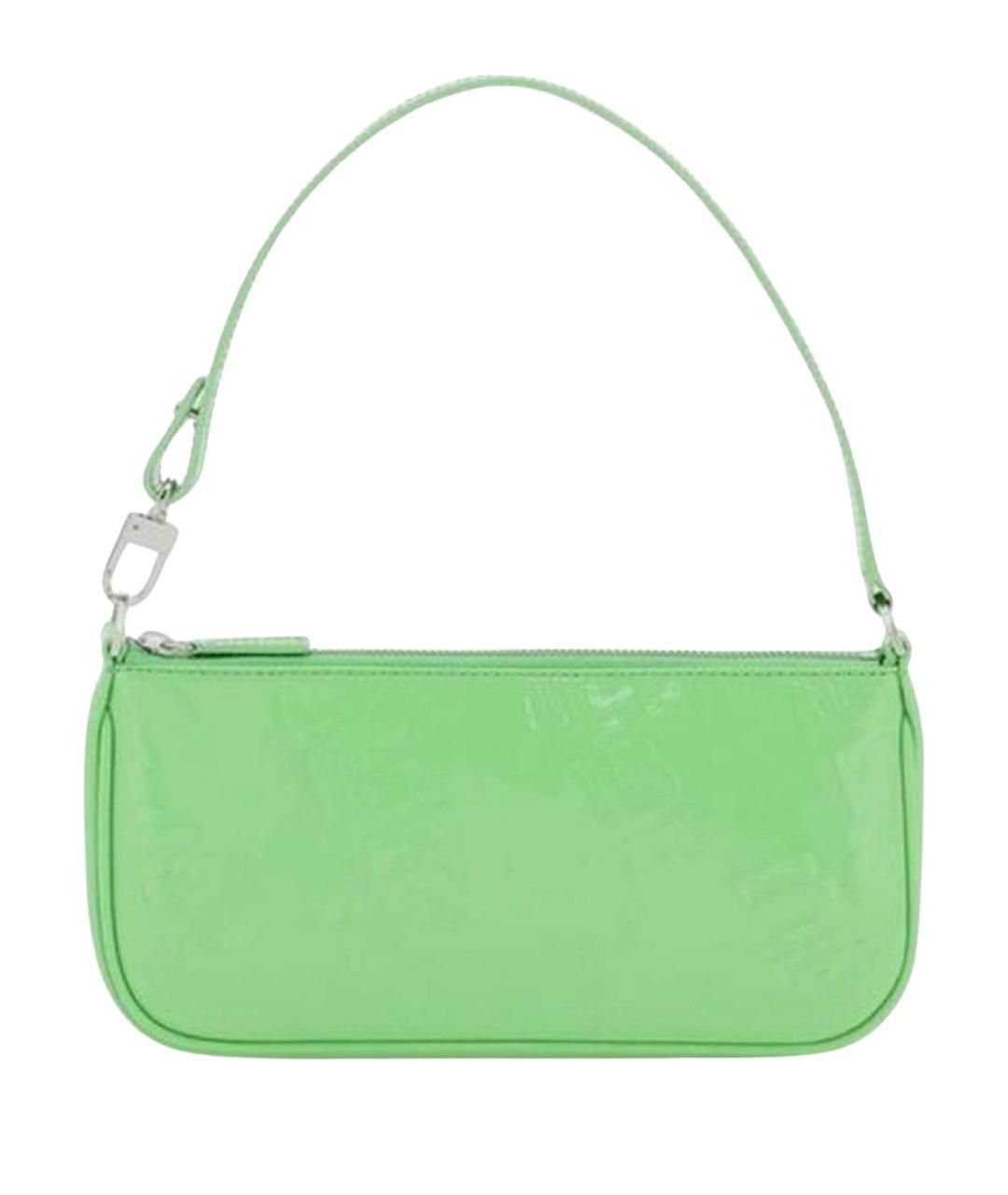 BY FAR Салатовая сумка с короткими ручками, фото 1