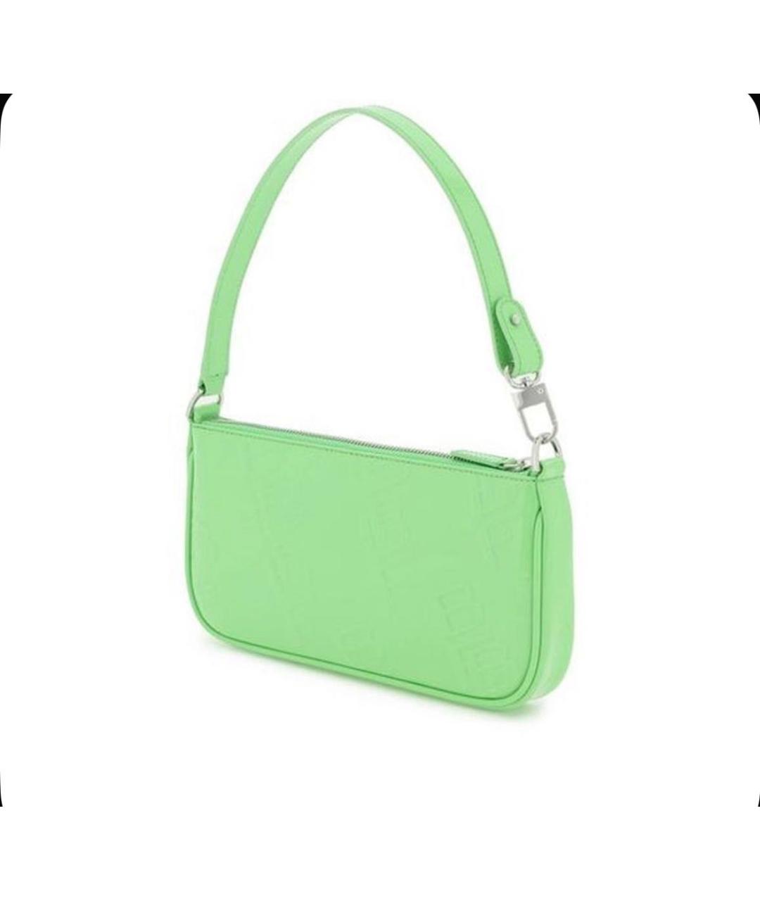 BY FAR Салатовая сумка с короткими ручками, фото 2