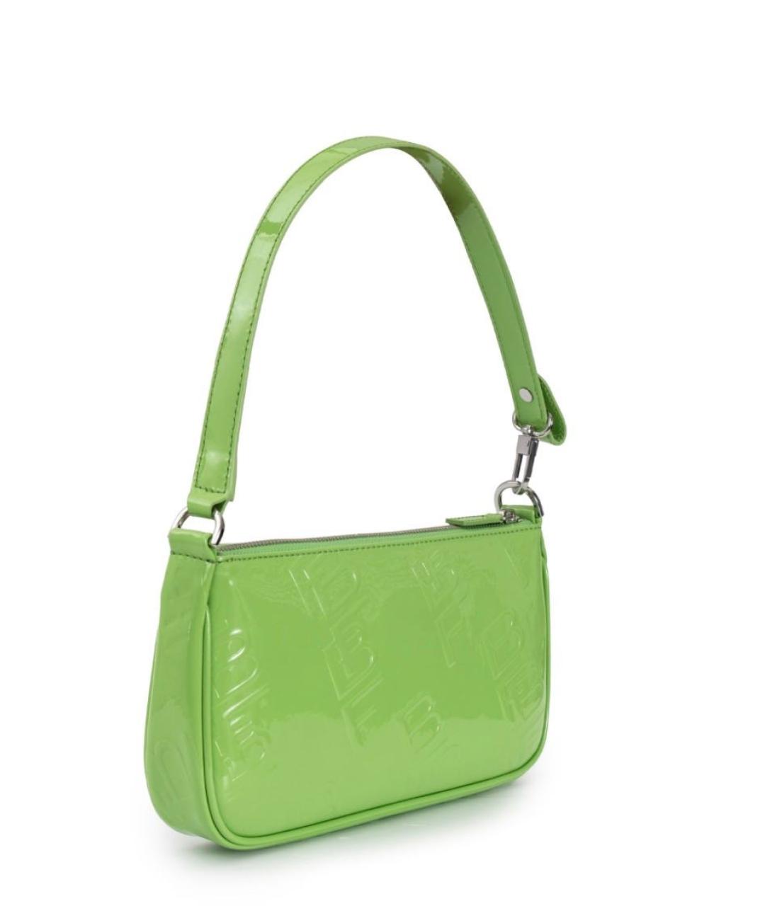 BY FAR Салатовая сумка с короткими ручками, фото 4