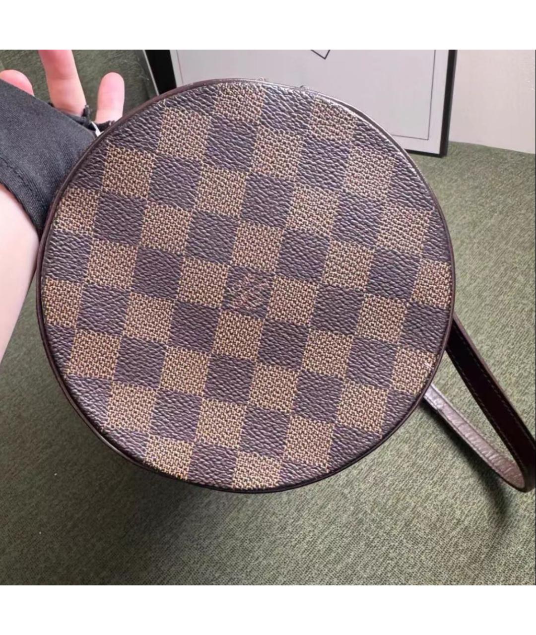 LOUIS VUITTON Коричневая сумка через плечо, фото 3