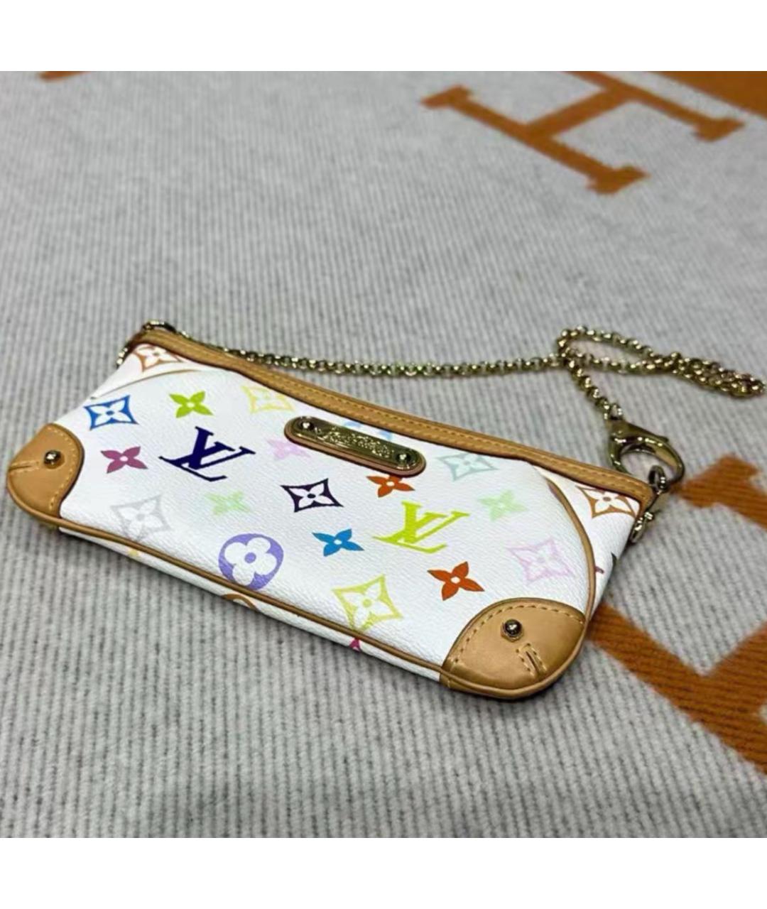 LOUIS VUITTON Белая сумка через плечо, фото 3