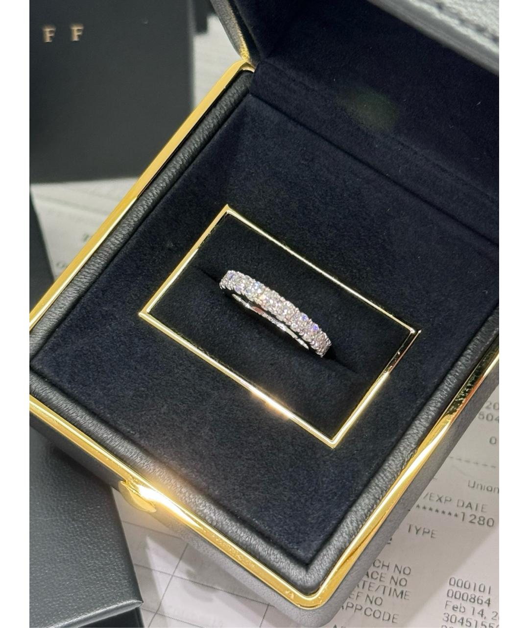 GRAFF Серебряное платиновое кольцо, фото 7