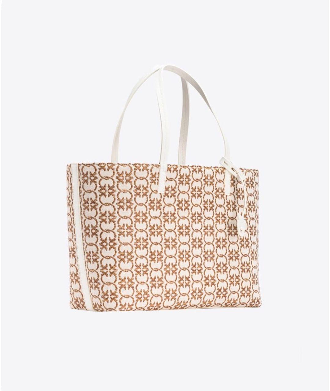 PINKO Бежевая сумка тоут, фото 2