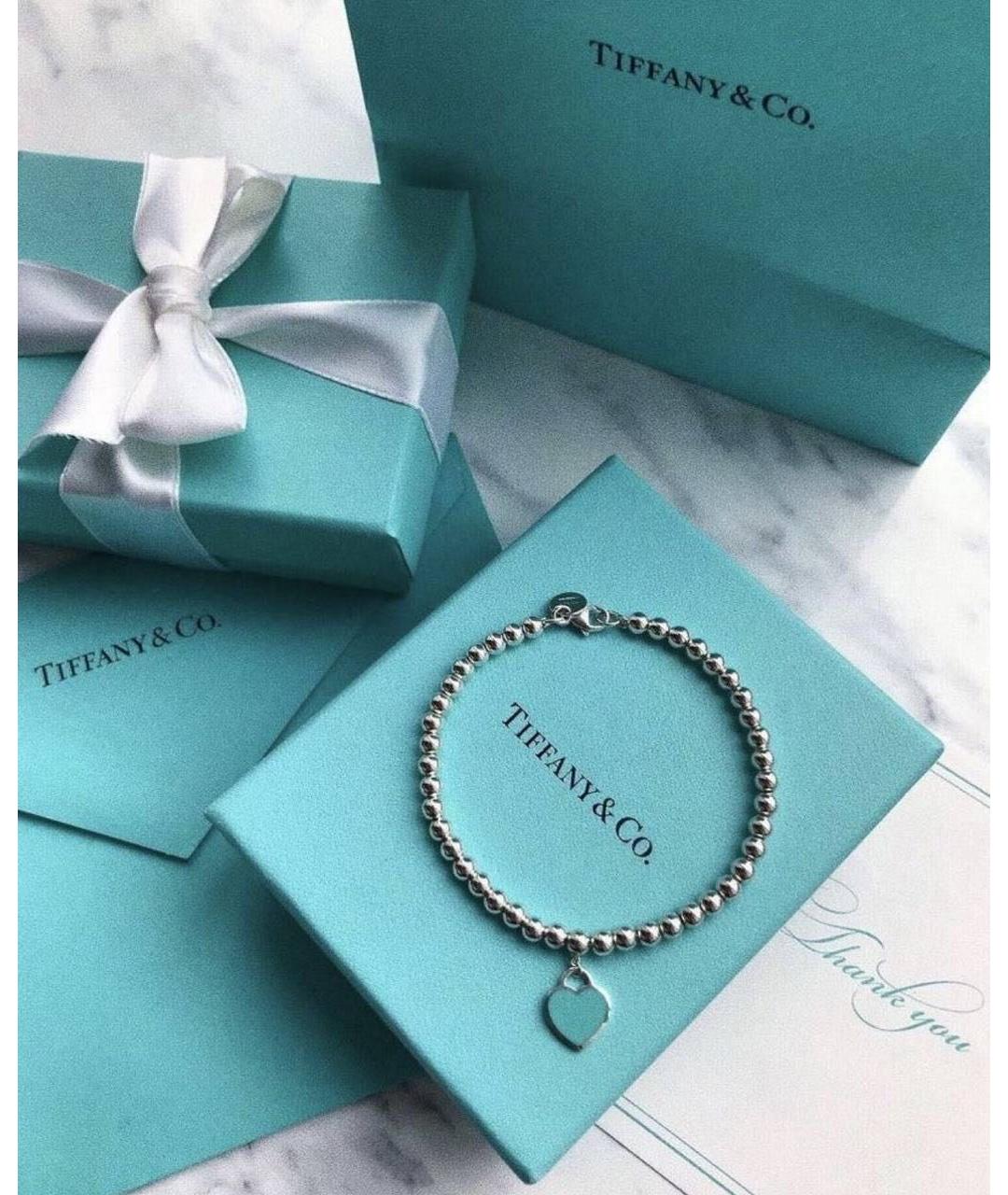 TIFFANY&CO Серебрянный серебряный браслет, фото 2