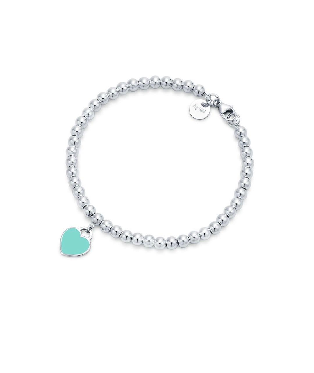 TIFFANY&CO Серебрянный серебряный браслет, фото 5