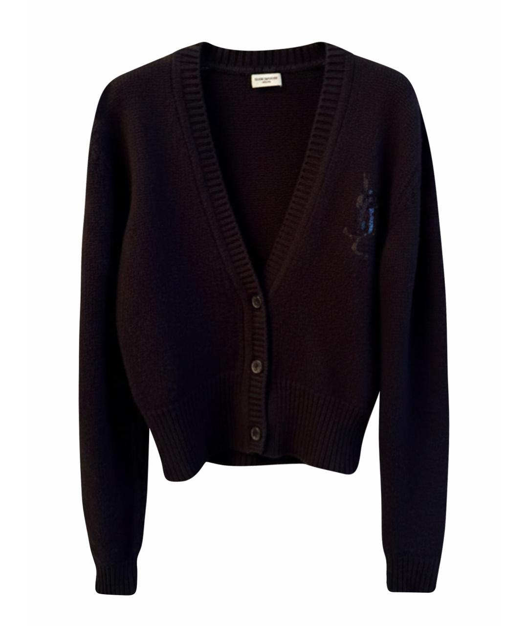 SAINT LAURENT Черный шерстяной джемпер / свитер, фото 1