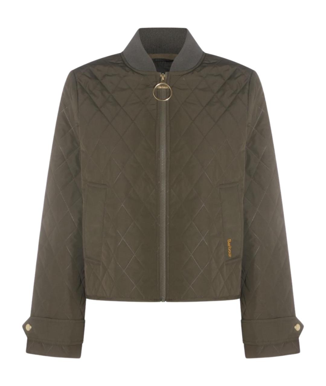 BARBOUR Хаки куртка, фото 1