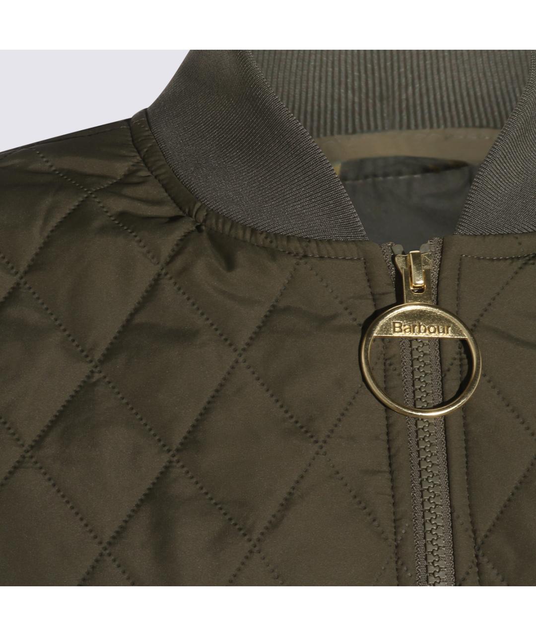 BARBOUR Хаки куртка, фото 4