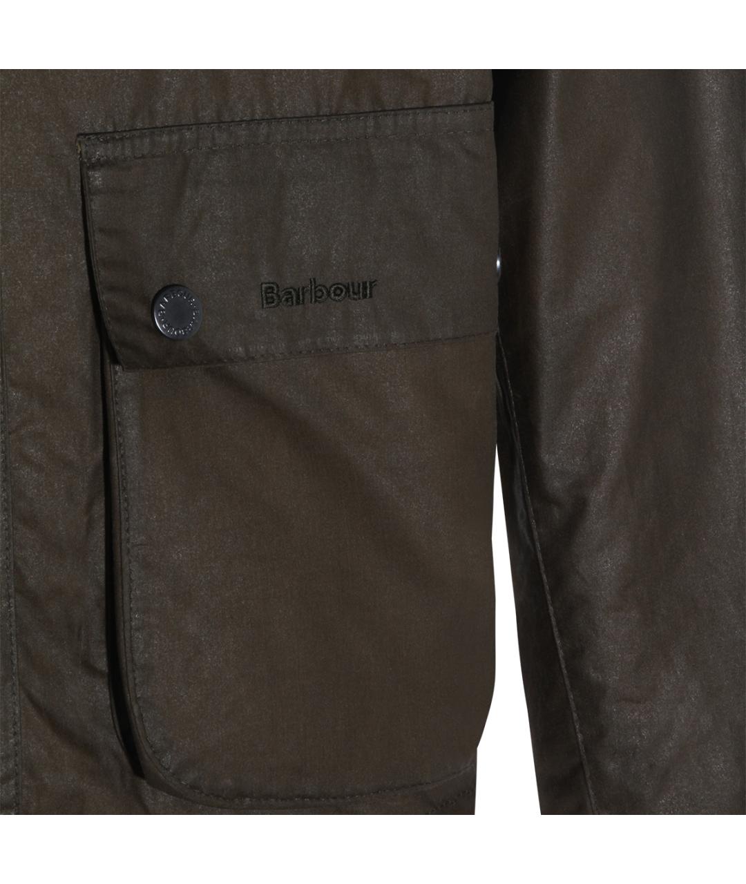 BARBOUR Коричневая хлопковая куртка, фото 3