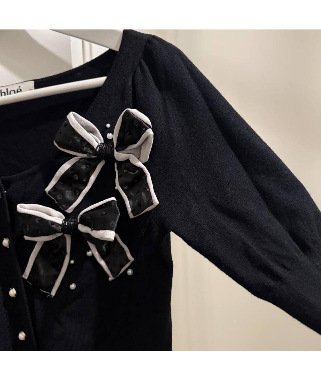 CHLOE Черный кардиган, фото 2